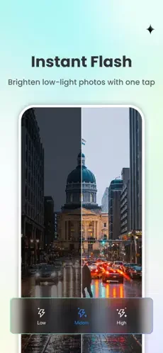Fotor menu making app screenshot