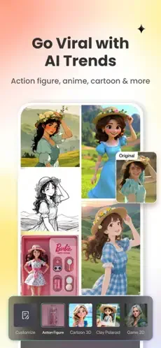 Fotor menu making app screenshot