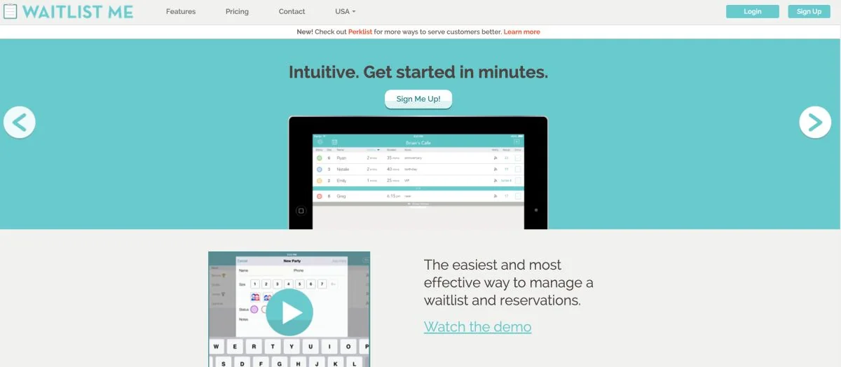 This free waitlist app makes managing a restaurant during busy hours much easier
