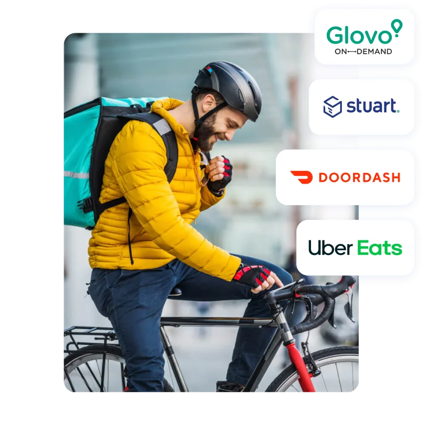 Delivery, pickup and dine-in fulfillment methods for online orders