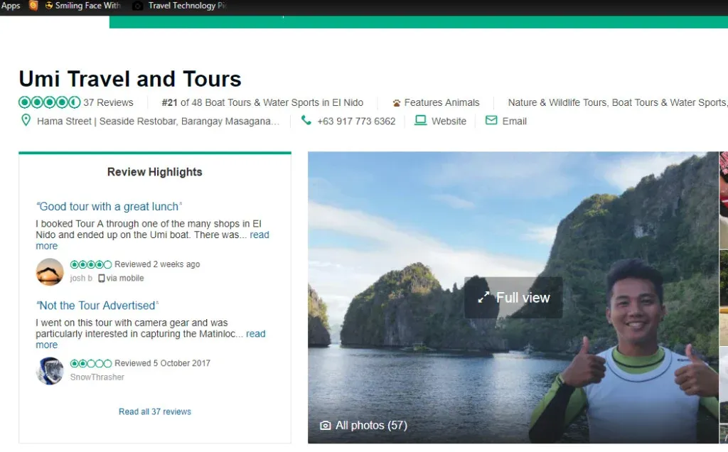 When looking for ways on how to get your business on tripadvisor. make sure you have everything ready for the jump, including business details, pictures, etc.