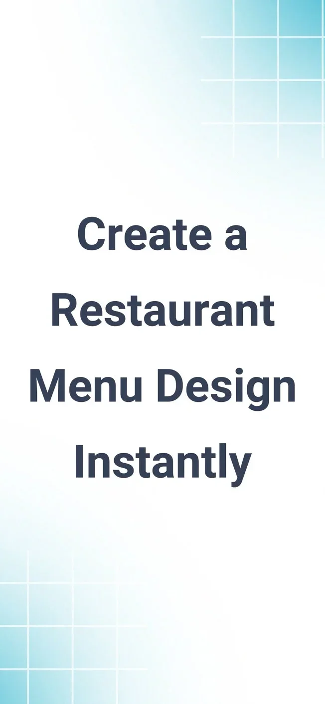 Lisi Menu Maker menu making app screenshot