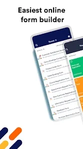 Jotform menu making app screenshot