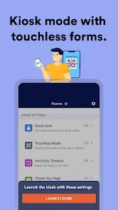 Jotform menu making app screenshot