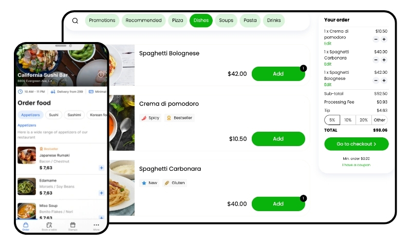 Online Ordering System