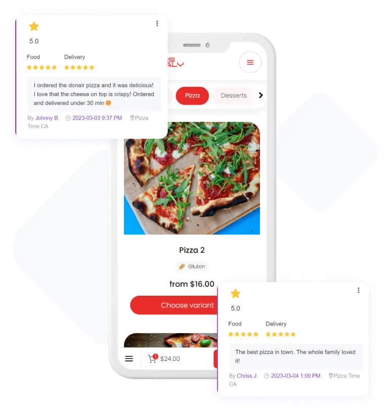 Increase sales with Online Ordering System integrated to Restaurant Feedback System