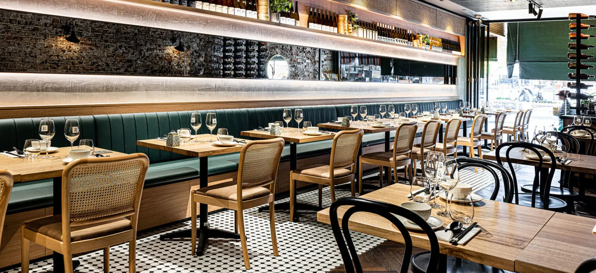 Consider the number of chairs and tables when looking to open a restaurant