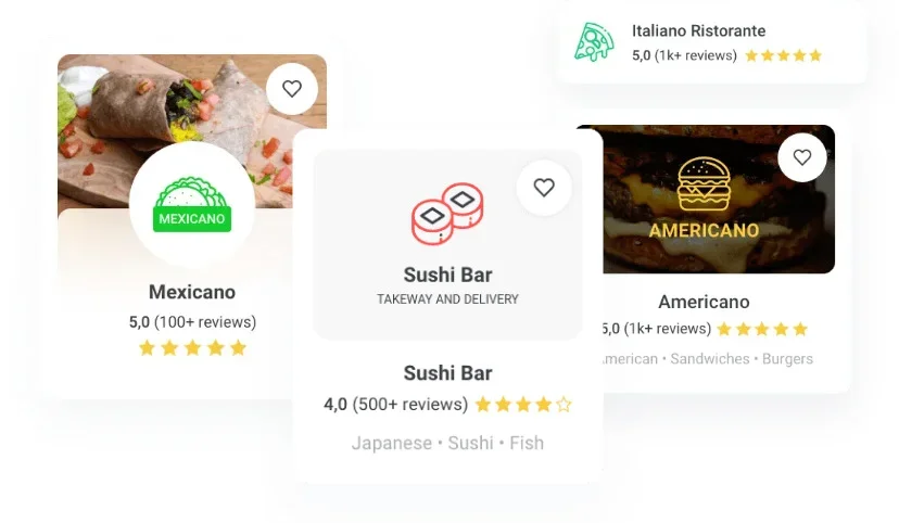 Multi vendor food ordering system