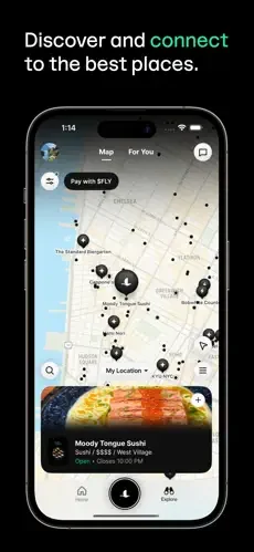Blackbird restaurant app screenshot