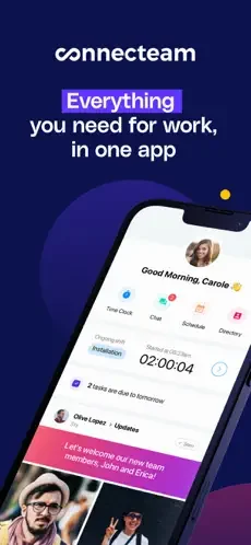 Connecteam restaurant app screenshot