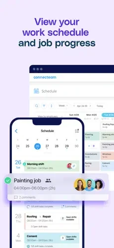 Connecteam restaurant app screenshot