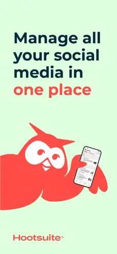 Hootsuite restaurant app screenshot