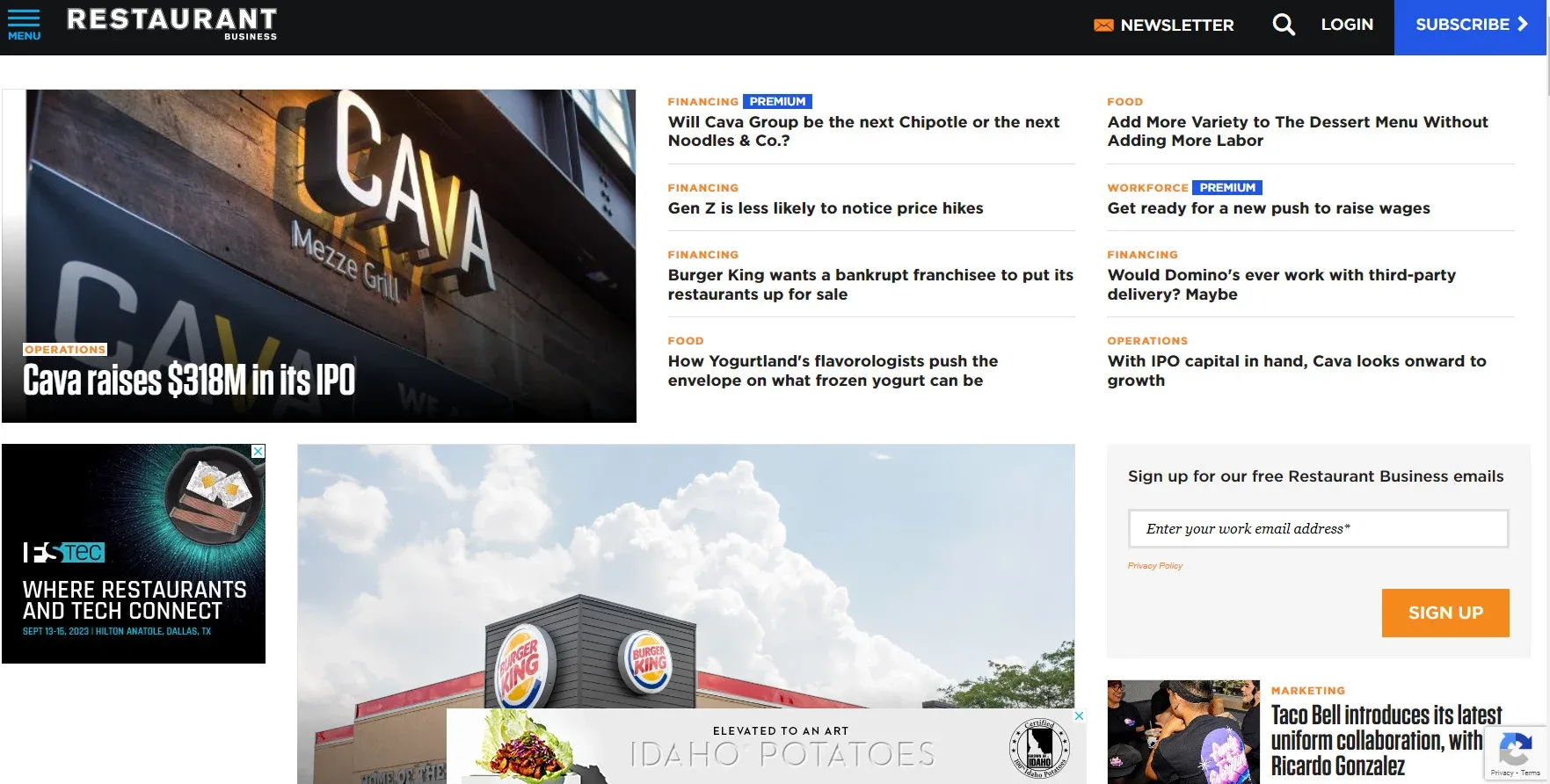 This restaurant blog is all about industry trends for the working restaurant owner