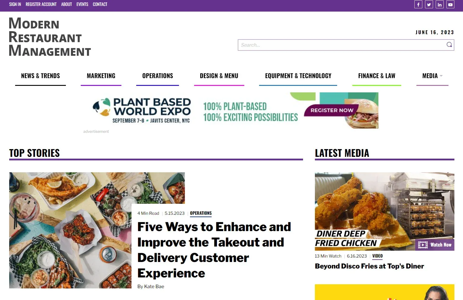 Modern Restaurant Management is the ultimate restaurant blogger hub when looking for creative recipes, cooking tricks, and so much more.