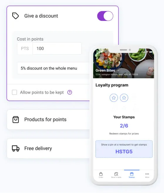 Restaurant loyalty program