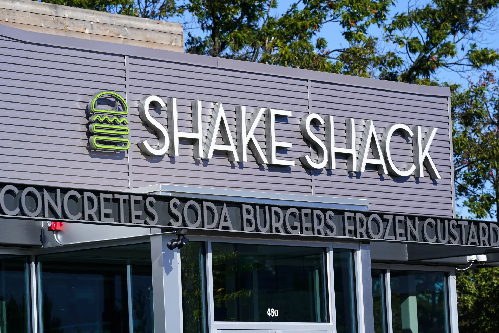 The Shake Shack restaurant brand is all about bright colors with a modern touch