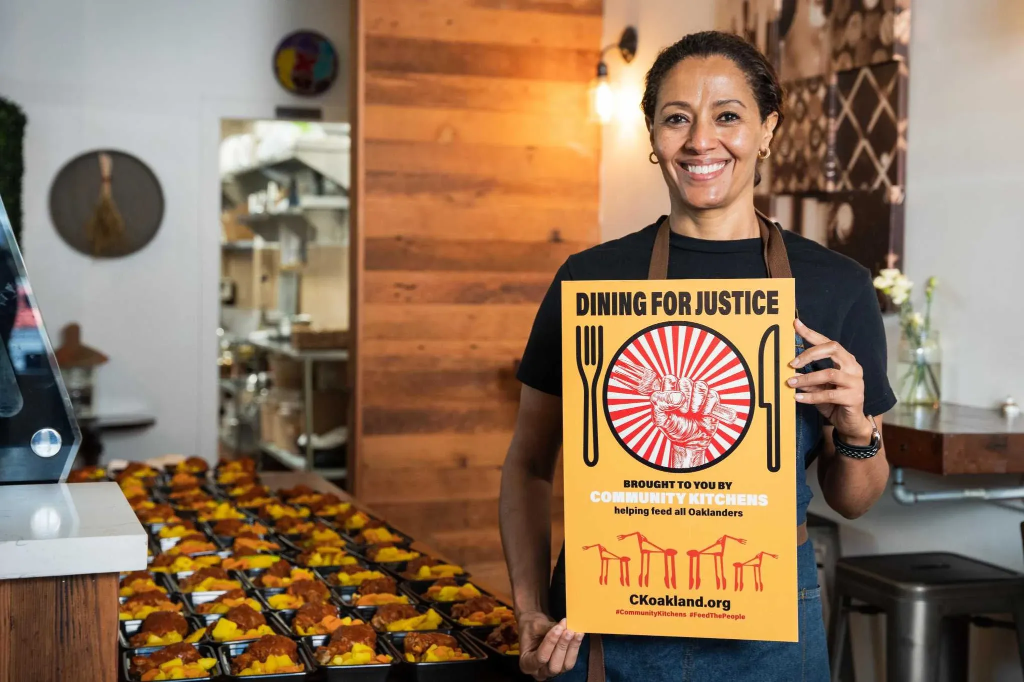 Being a part of a community partnership can help attract new clients and reduce restaurant costs