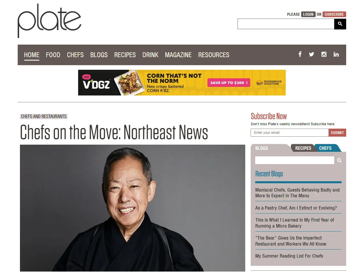 This restaurant industry blog10 covers the latest news on all thing business related