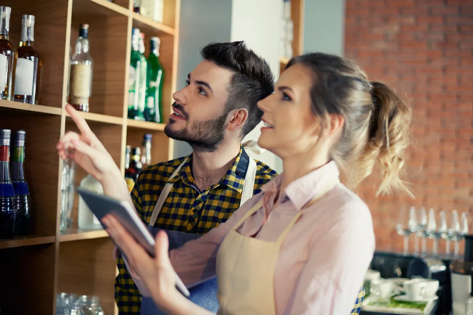 Solutions like a restaurant inventory management app can help keep your product levels from dropping too low