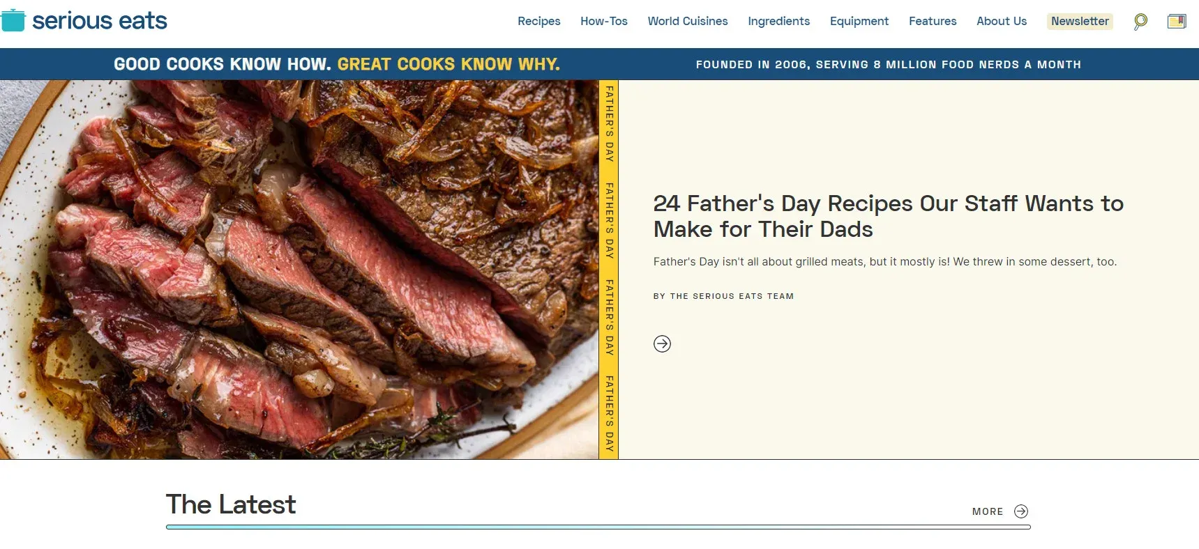 Serious Eats is one of the more popular restaurant owners forums