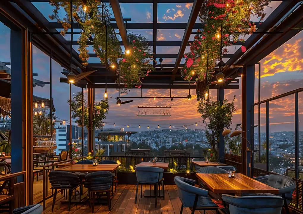 Rooftop restaurant concepts idea
