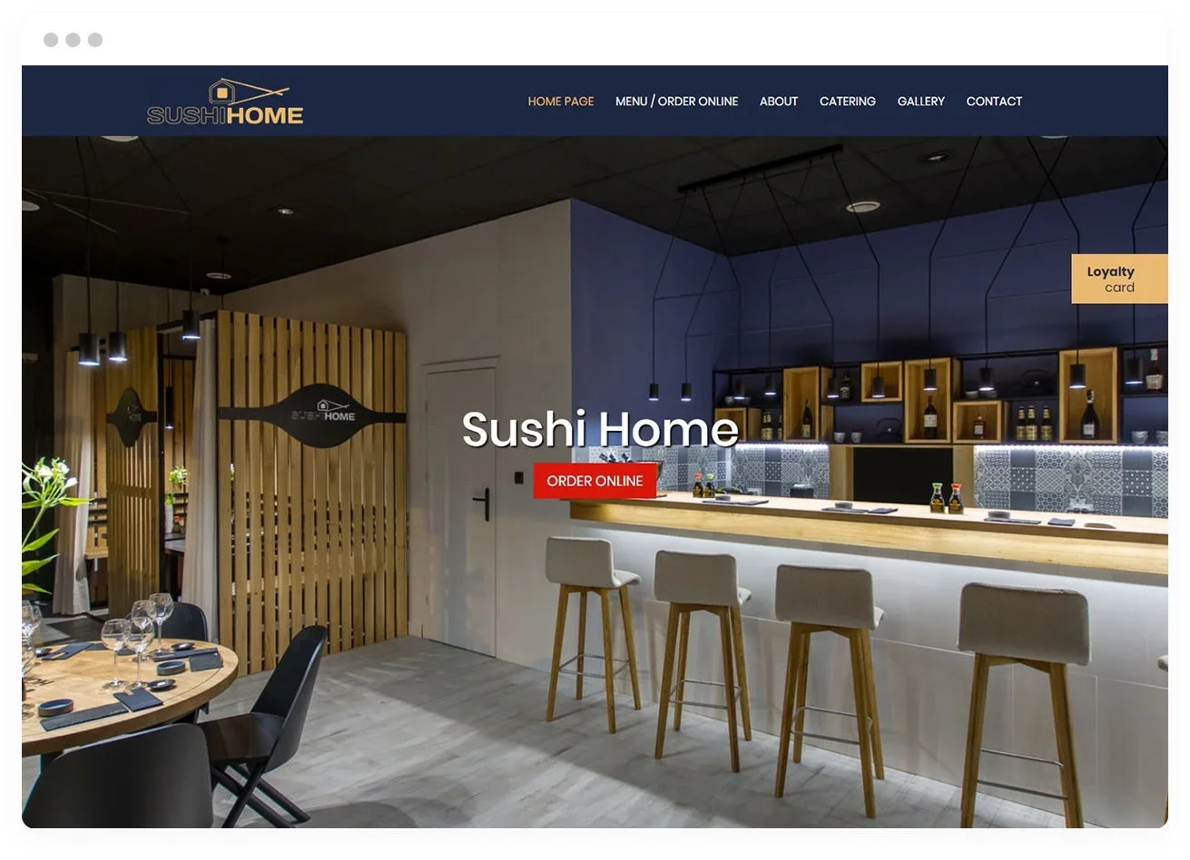 Promote your online food ordering system just like the manager of Sushi Home