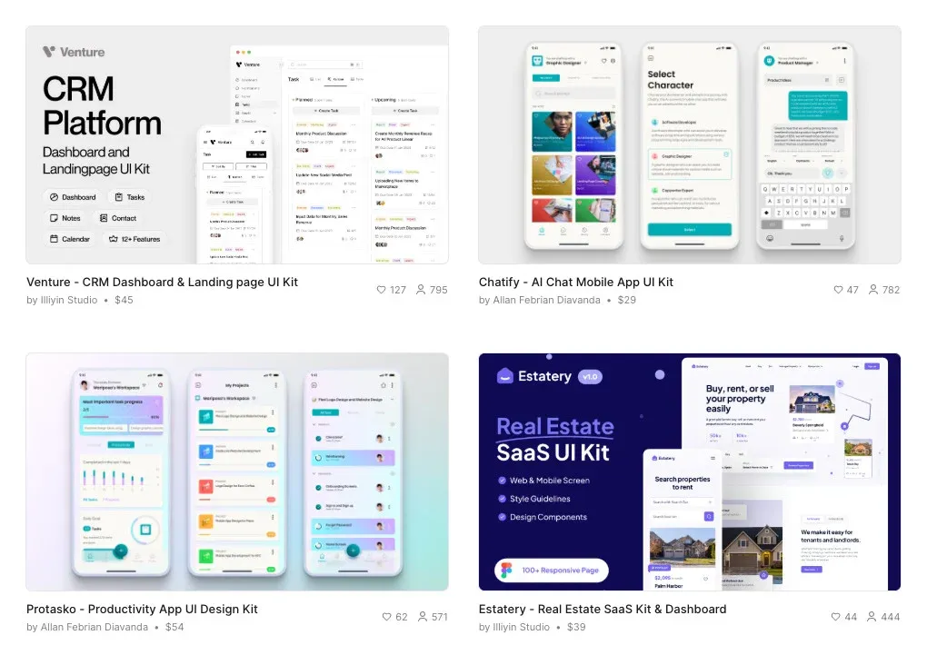 UI Kits marketplace
