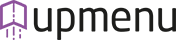 UpMenu brand logo on transparent background in PNG
