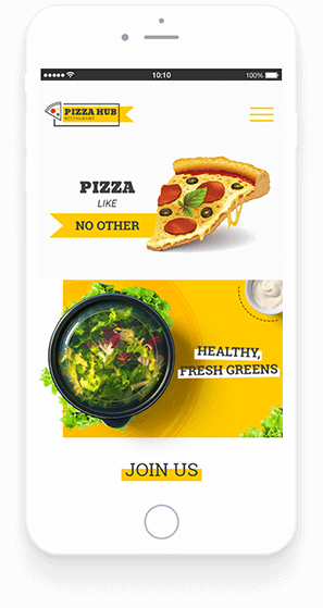 Ninjagrill mobile app for fast food restaurants