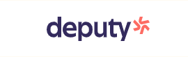 restaurant scheduling software - deputy logo 