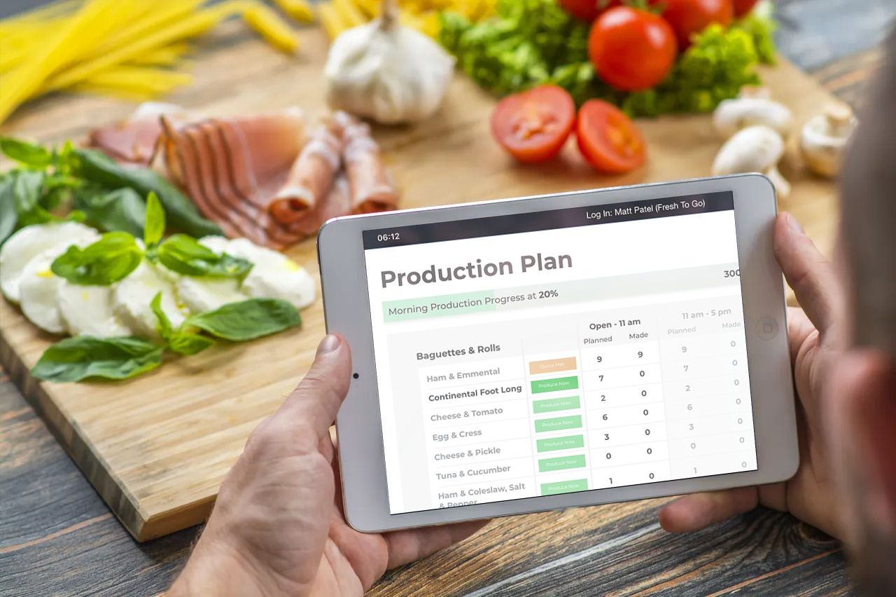 Food inventory software like Orderly makes inventory management a breeze
