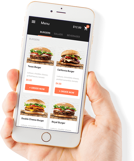 Restaurant App for iPhone | Online Ordering System | UpMenu.com