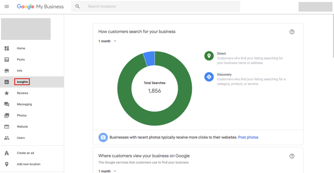 Google Business Profile Insights