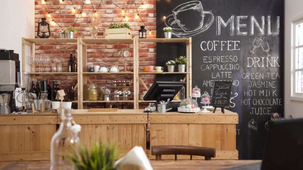 Low Budget Small Caf Interior Design Simple And Effective Interior 