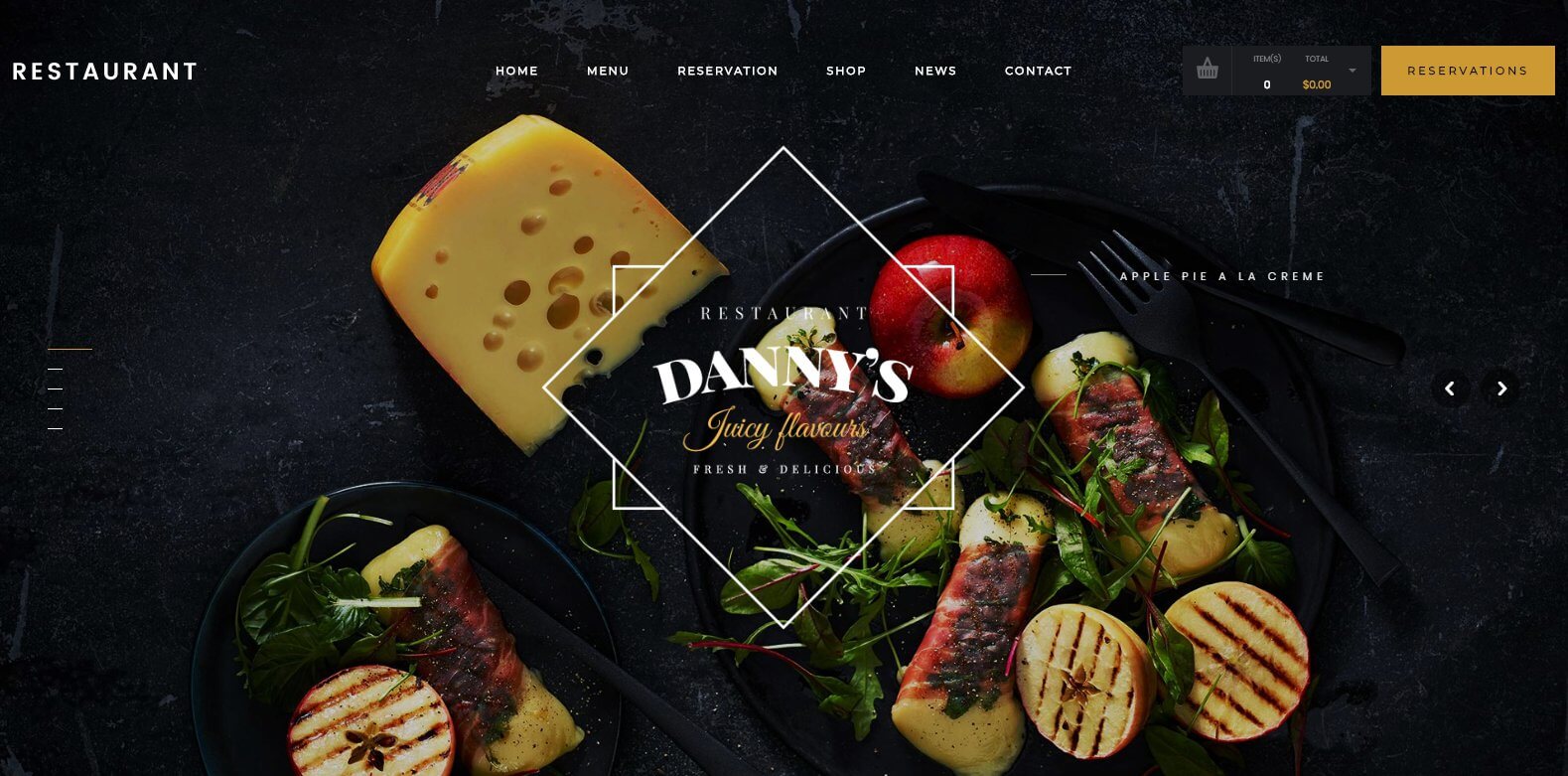online food ordering WordPress theme online food ordering WordPress theme