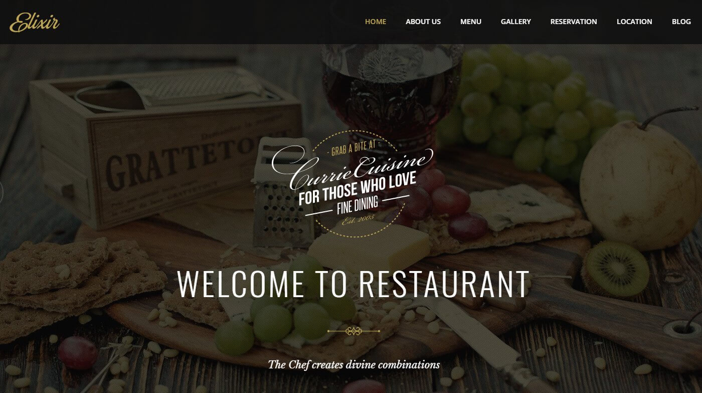 online food ordering WordPress theme