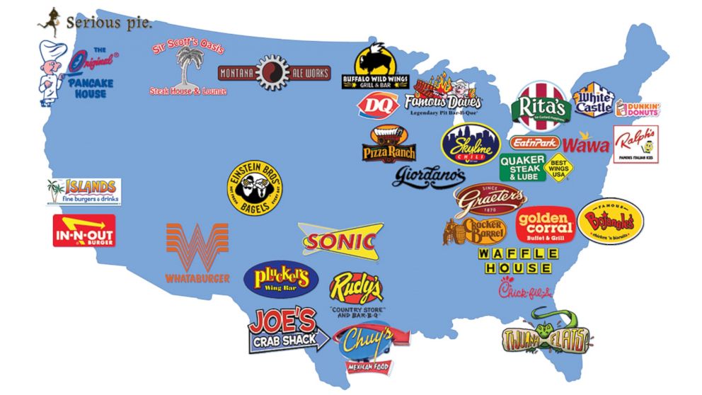 Regional Restaurants You Wish Were Bigger National Chains - Infographic -  ABC News