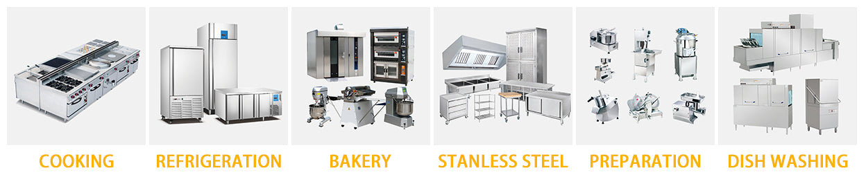 industrial kitchen equipment list