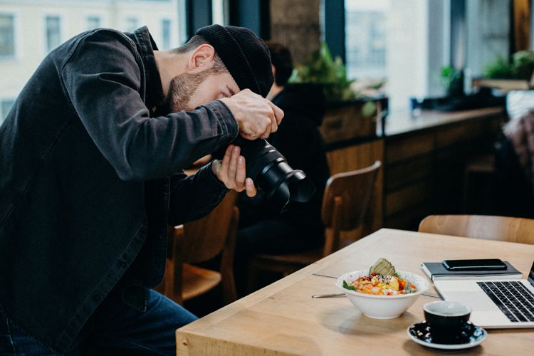 Restaurant marketing idea- make beautiful photos of your dishes.