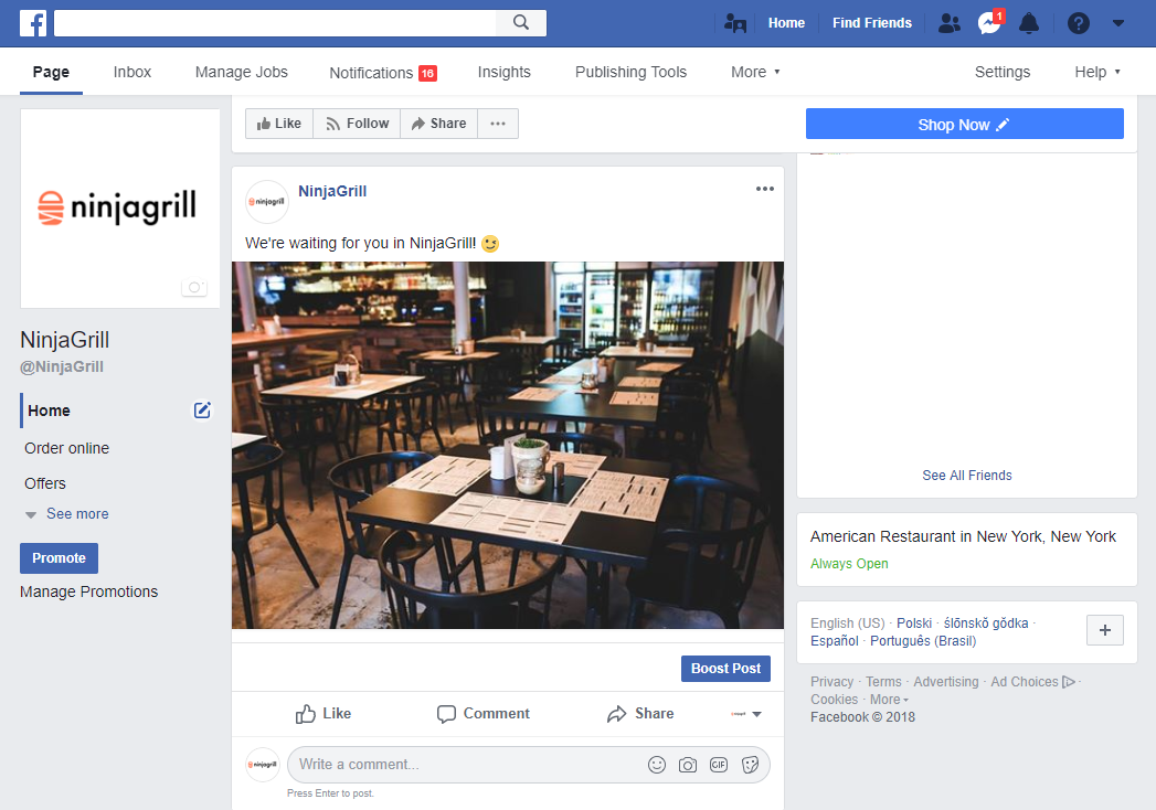 restaurant facebook post ideas restaurant interior photo for facebook posting
