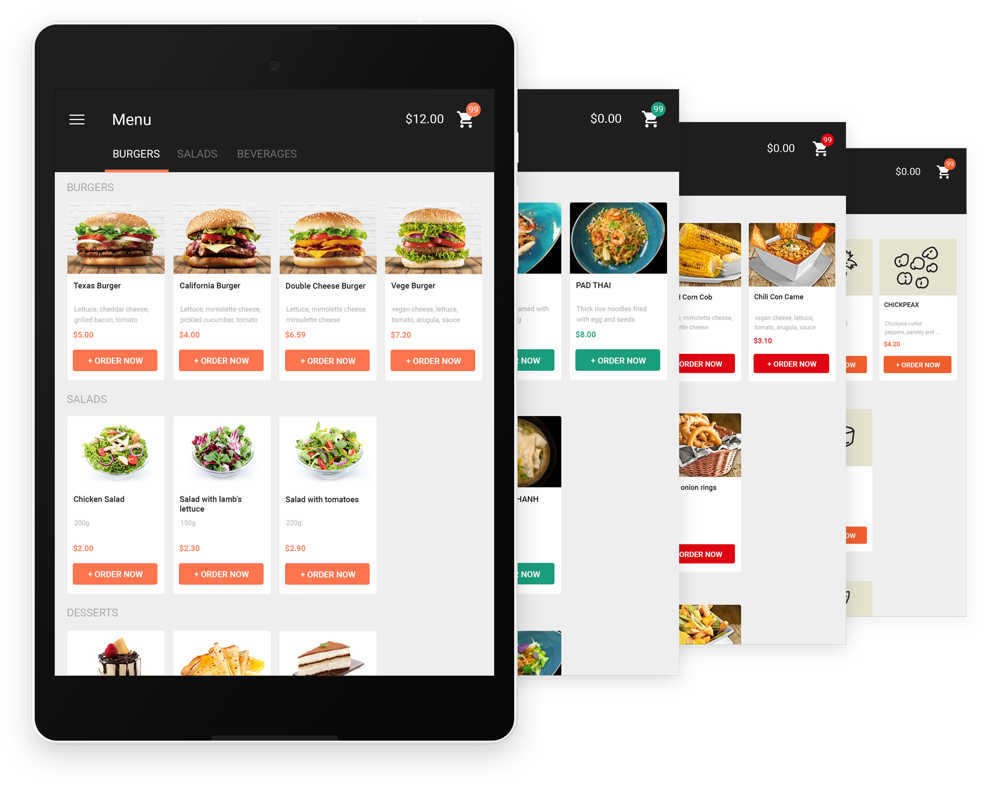 Tablet Ordering and Management System for Restaurants by UpMenu UpMenu