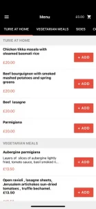 Branded mobile app for restaurant ordering