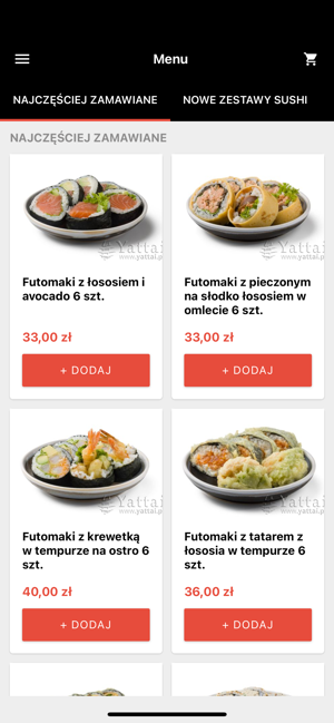 Branded mobile app for restaurant ordering