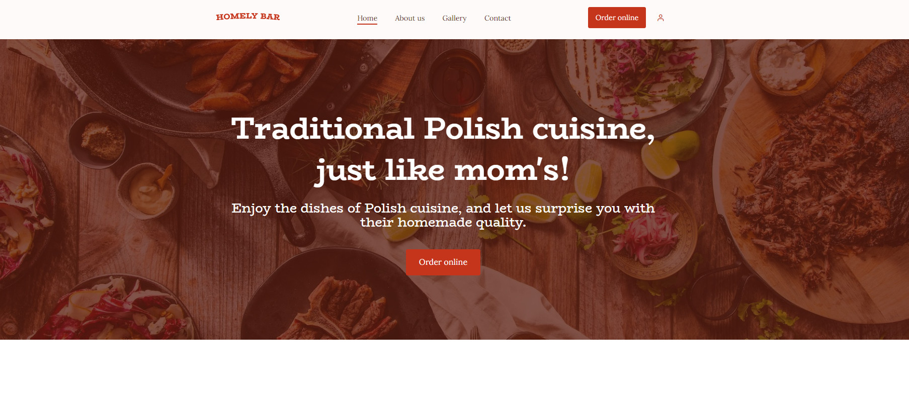 The best restaurant website design for European cuisine