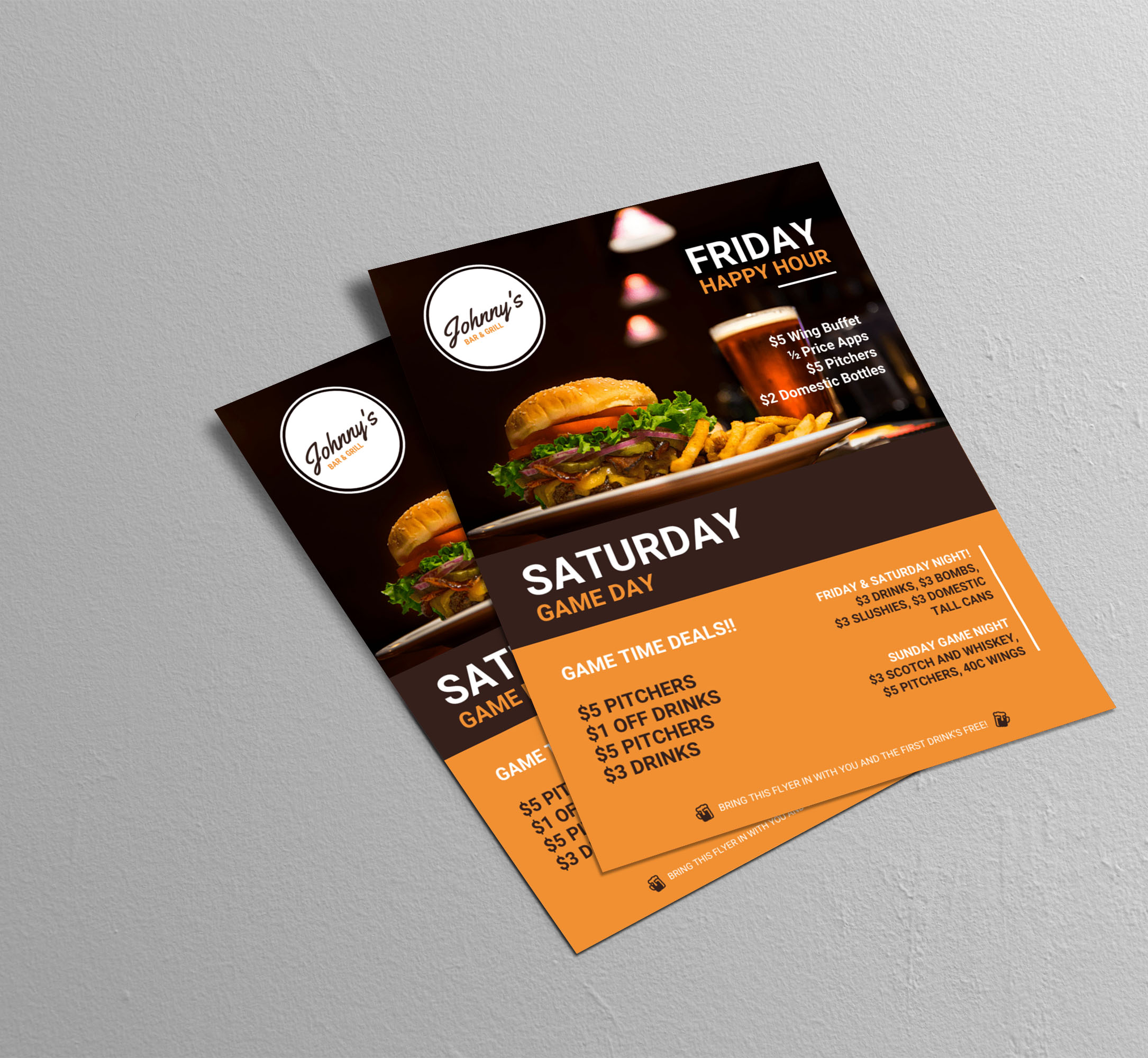 how to start virtual restaurant and promotion with flyer