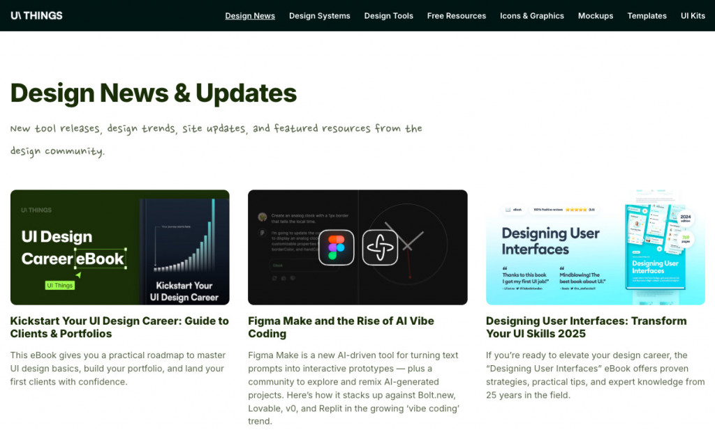 UX Blog example