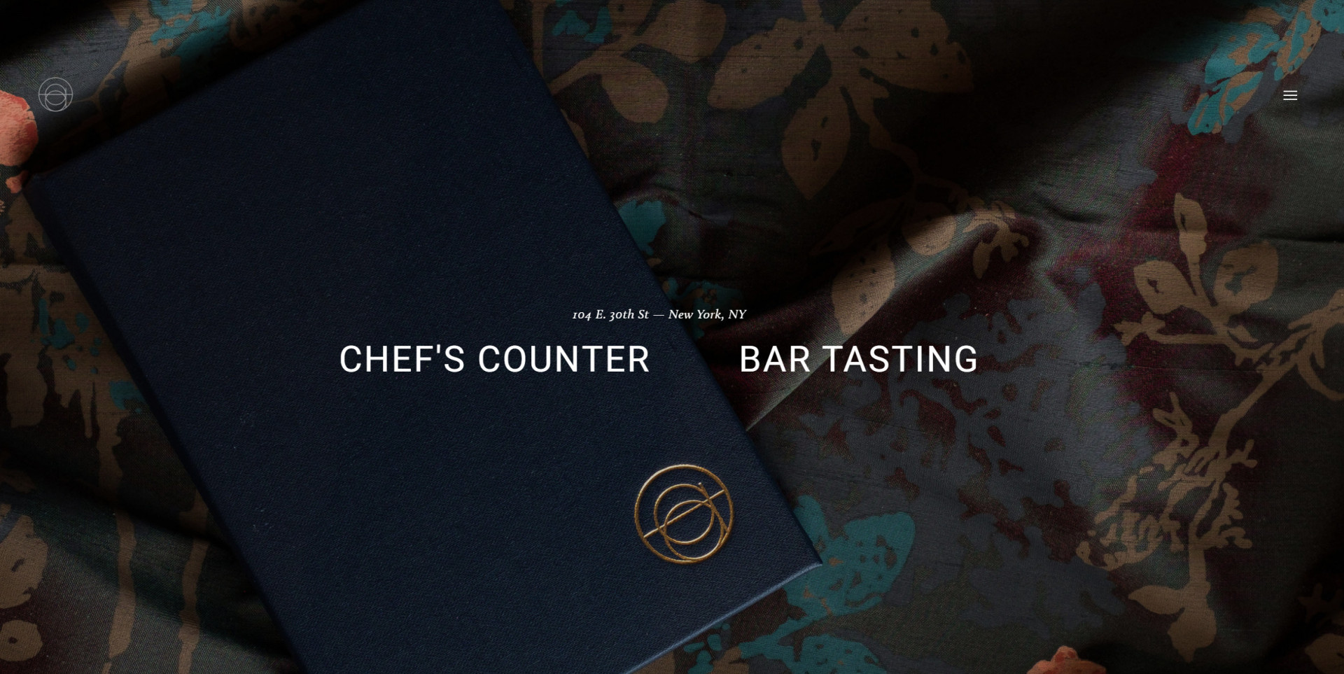 One of the best restaurant websites for bars and fine dining