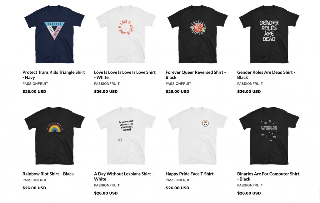 Print-on-Demand example shop