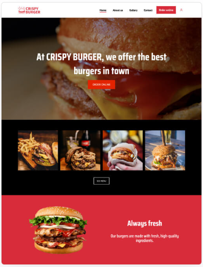 Choosing a website design is an important step to open a restaurant