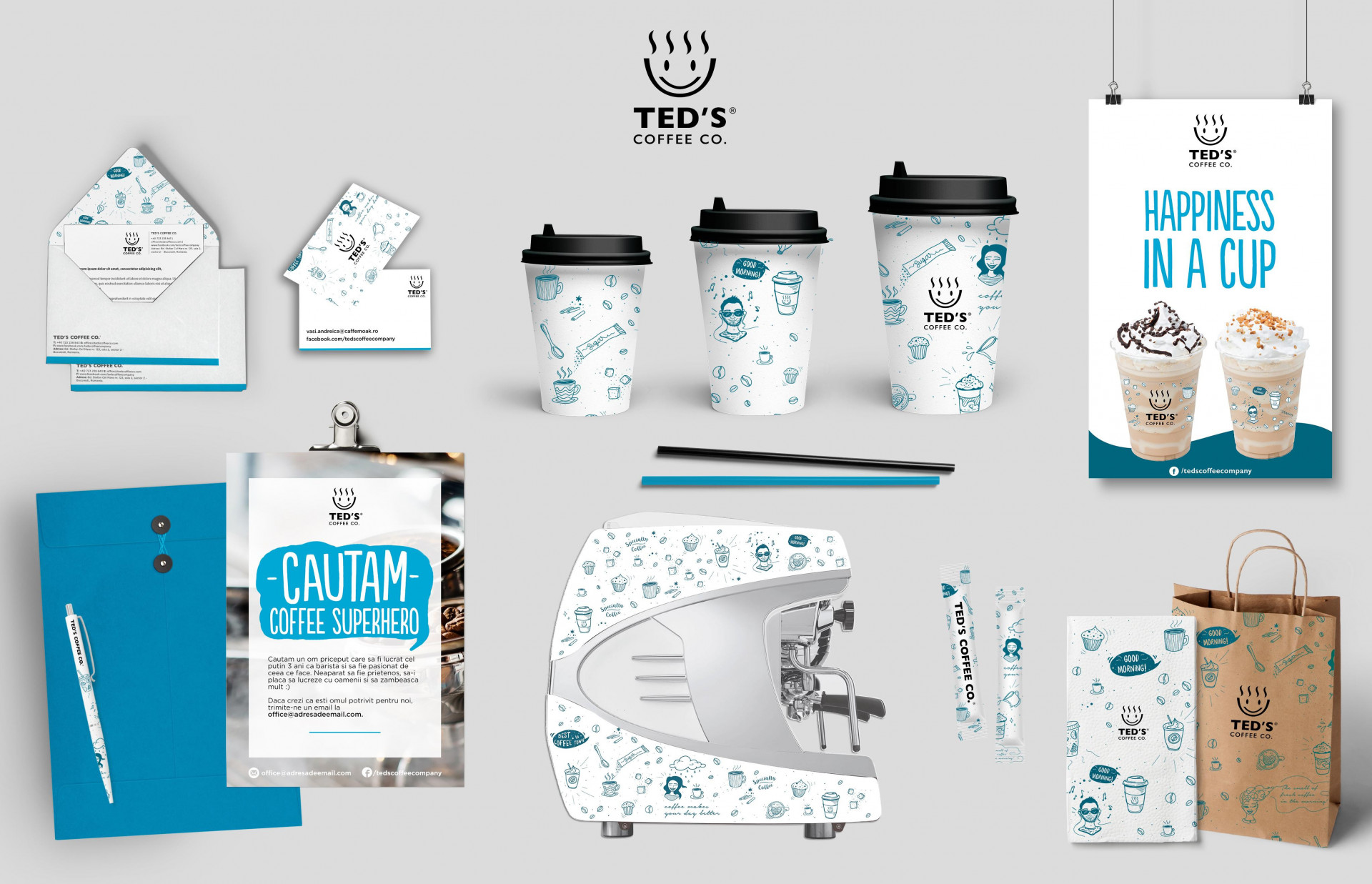 how to start a coffee shop - brand identity